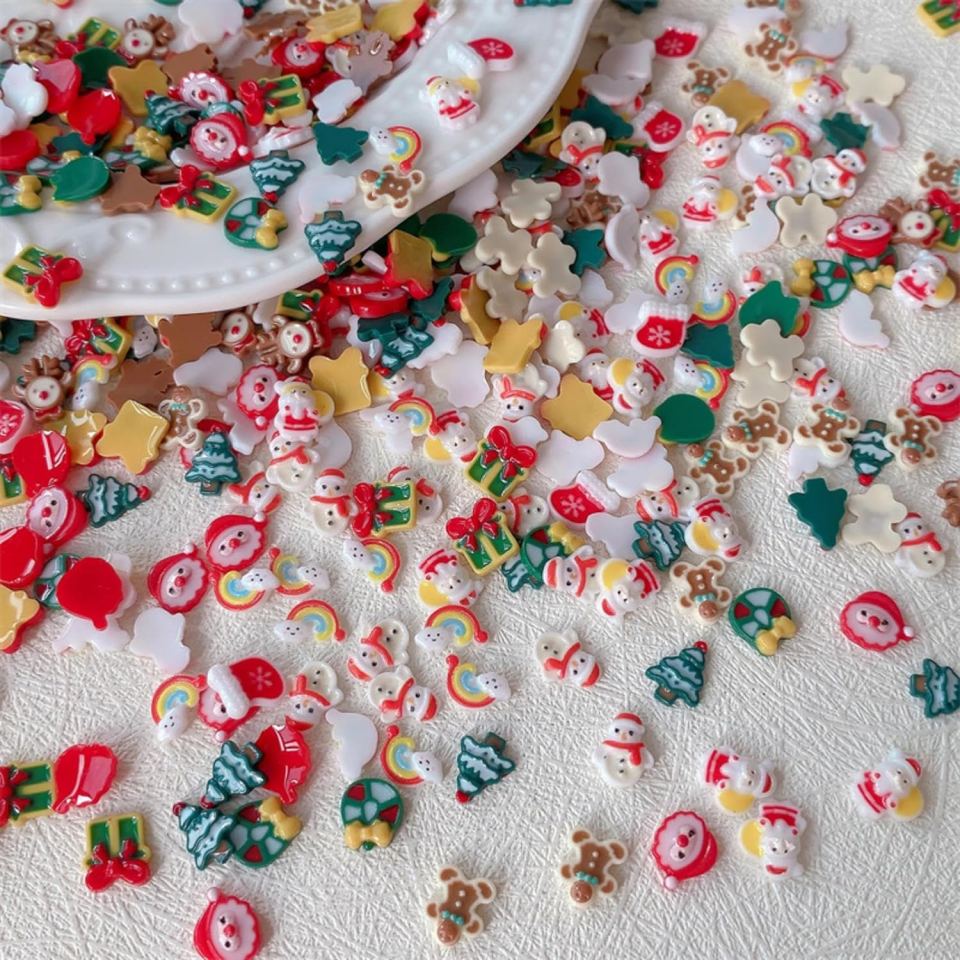 ক্রিসমাস পেরেক Rhinestones